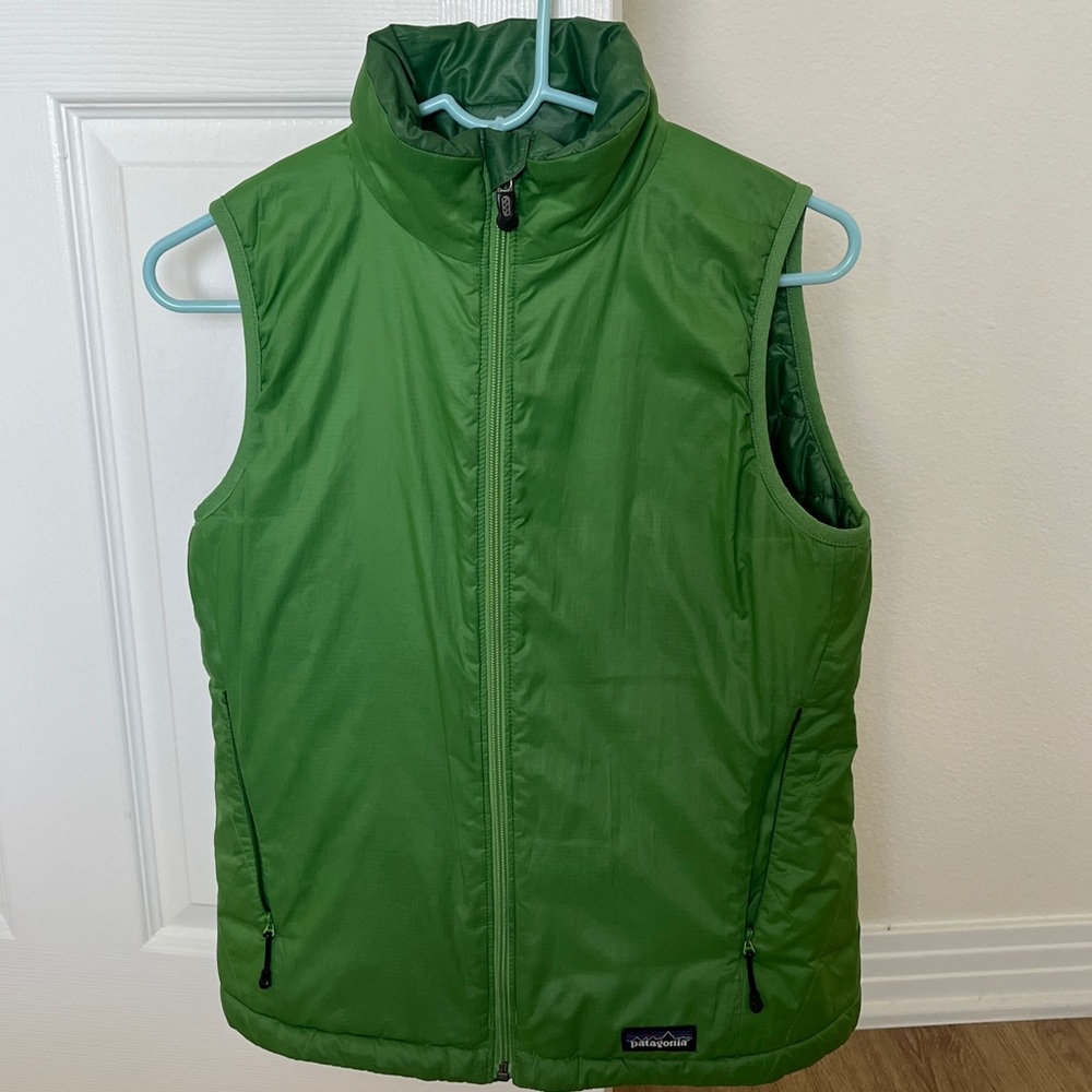 Patagonia zip up vest
